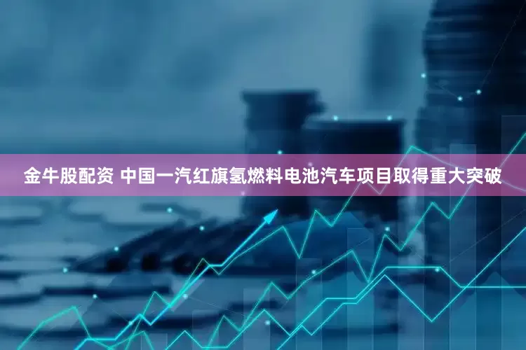 金牛股配资 中国一汽红旗氢燃料电池汽车项目取得重大突破