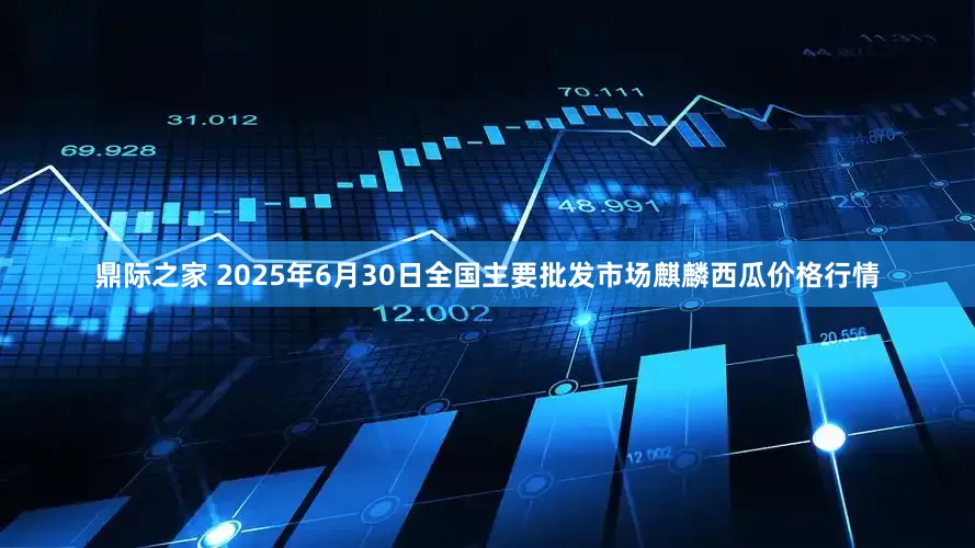 鼎际之家 2025年6月30日全国主要批发市场麒麟西瓜价格行情